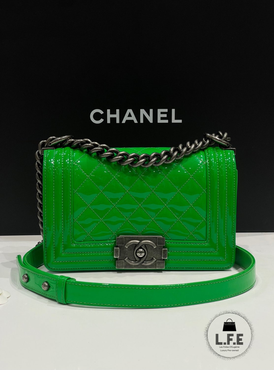 Petit sac 2025 boy chanel