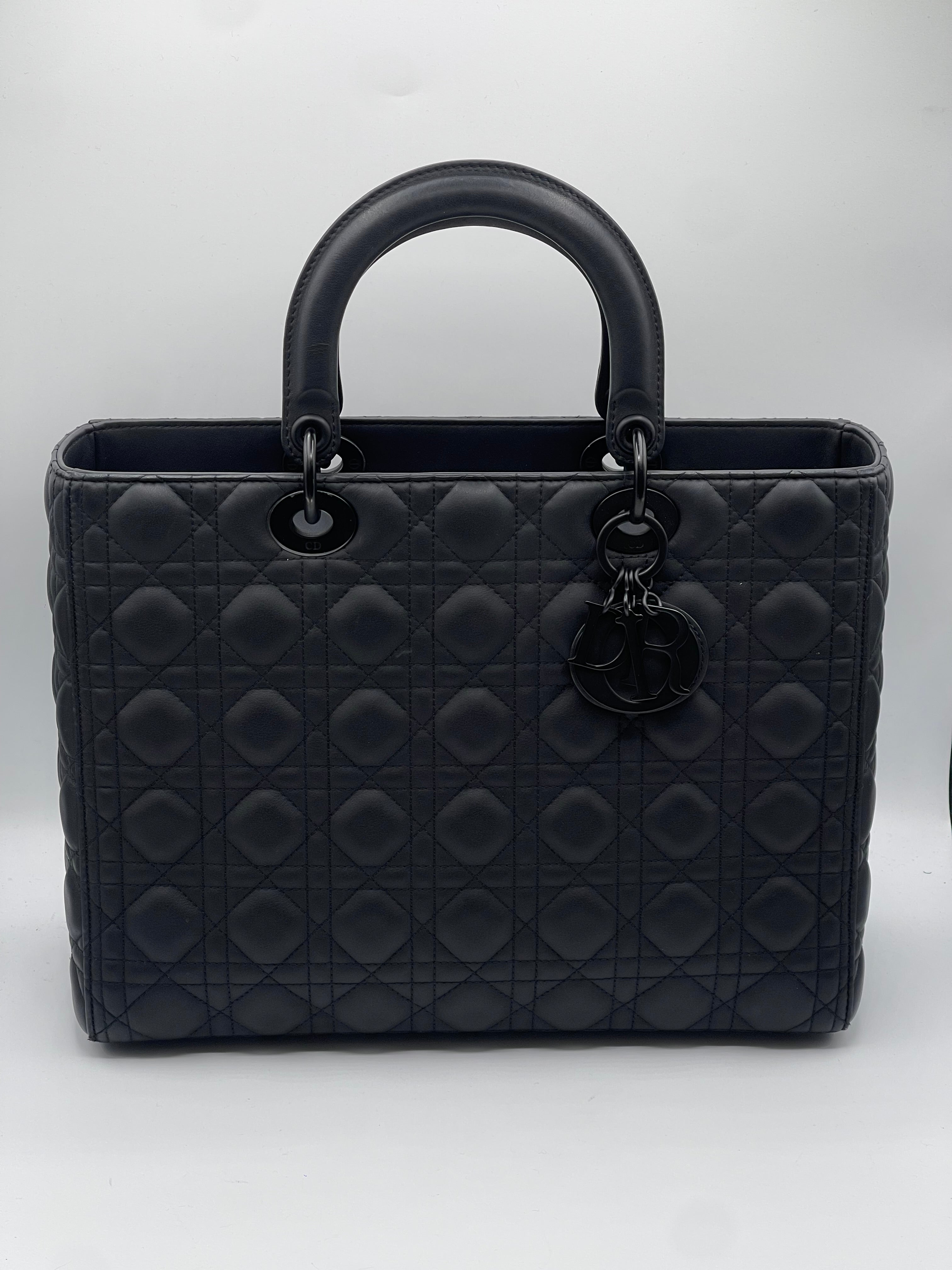 Dior - Sac Lady Dior Large Black