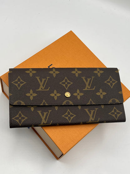 Louis Vuitton - portefeuille Sarah toile monogramme