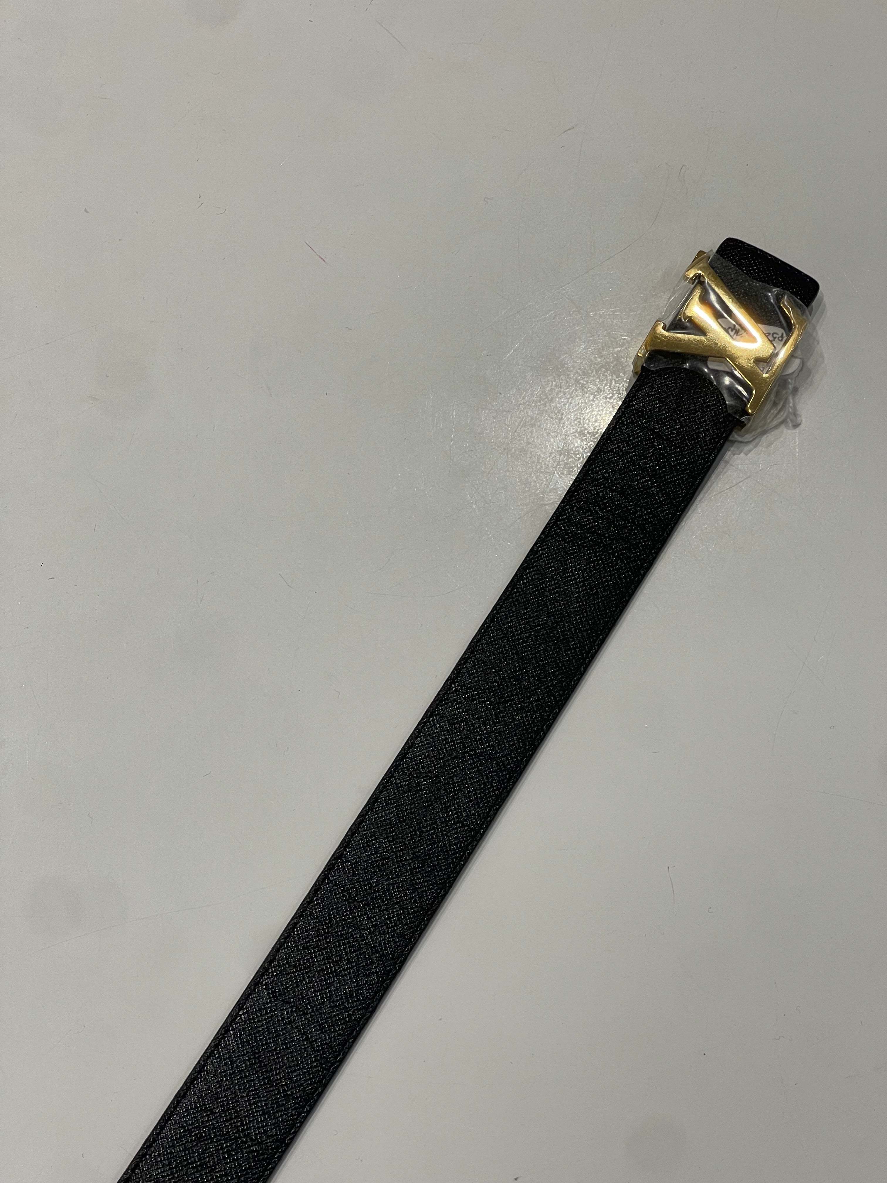 Louis Vuitton - Ceinture monogramme réversible T80