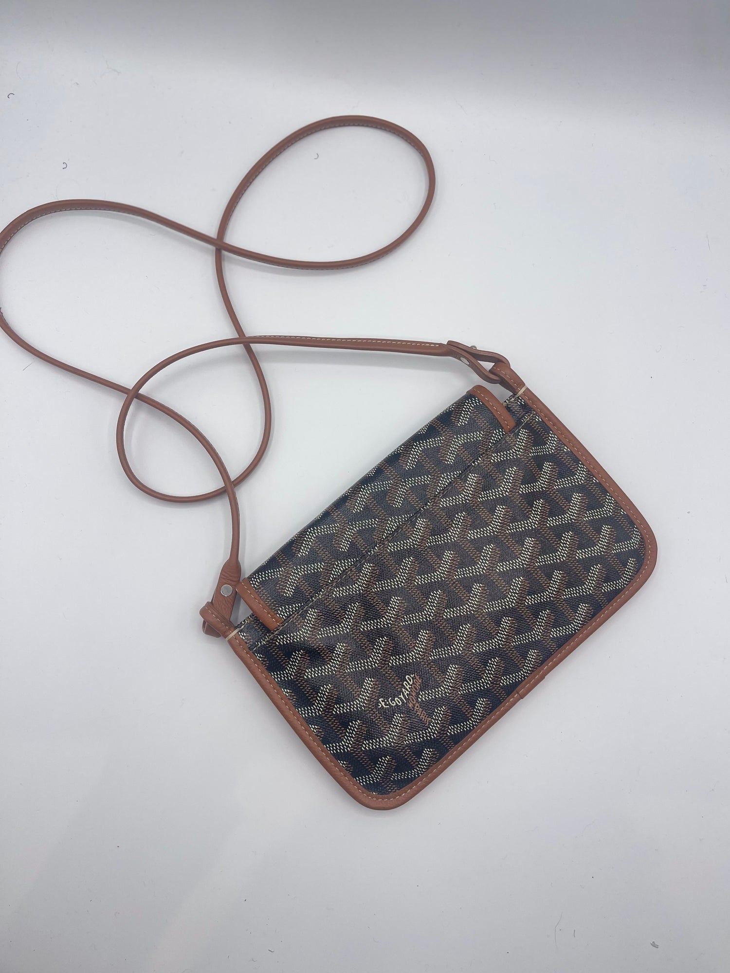 Goyard - Pochette Plumet en bandoulière en toile