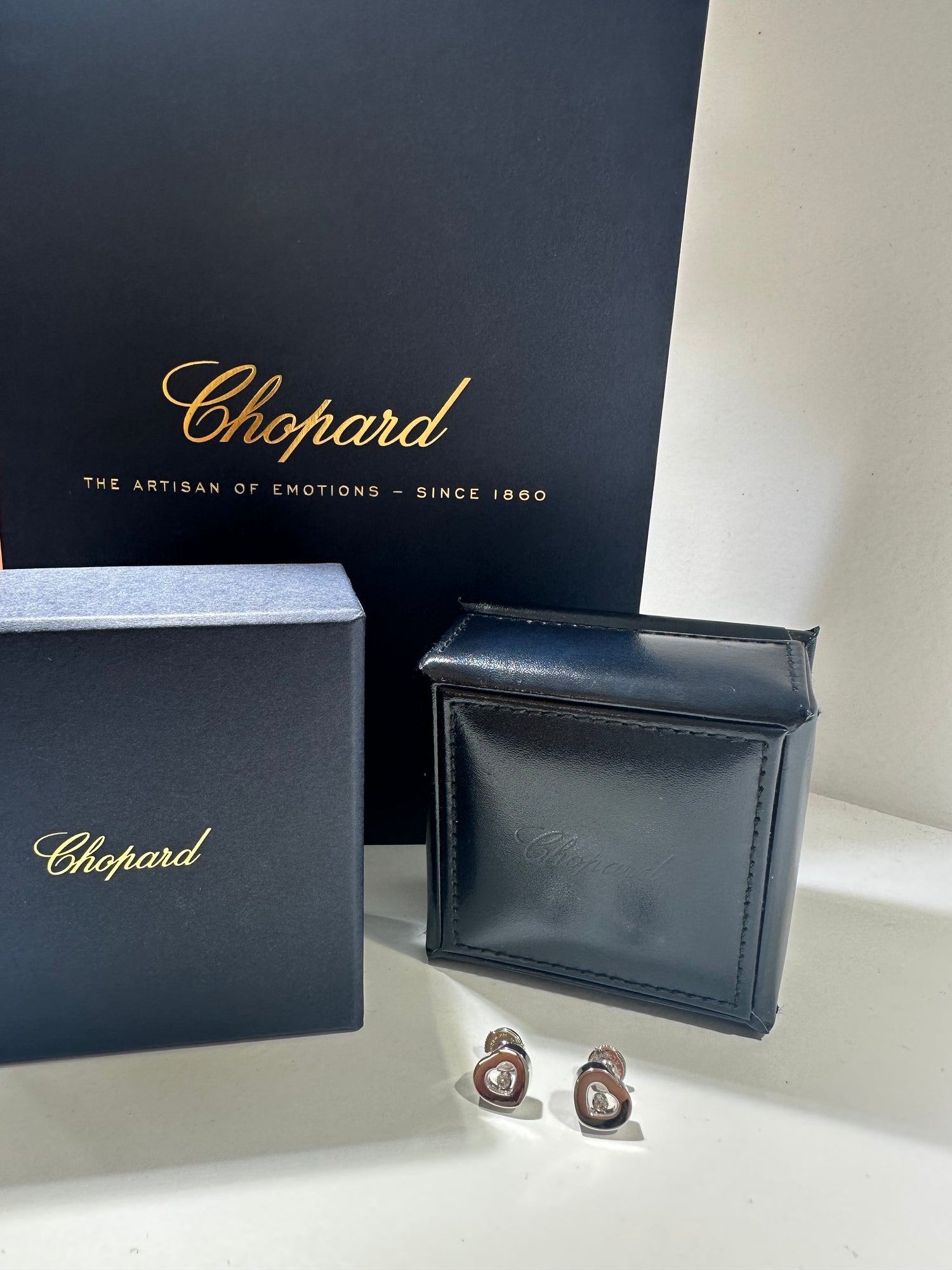 Chopard - Boucles d’oreilles Happy Diamonds