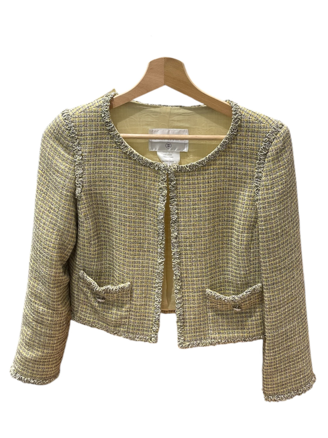 Chanel - Veste courte Tweed T36