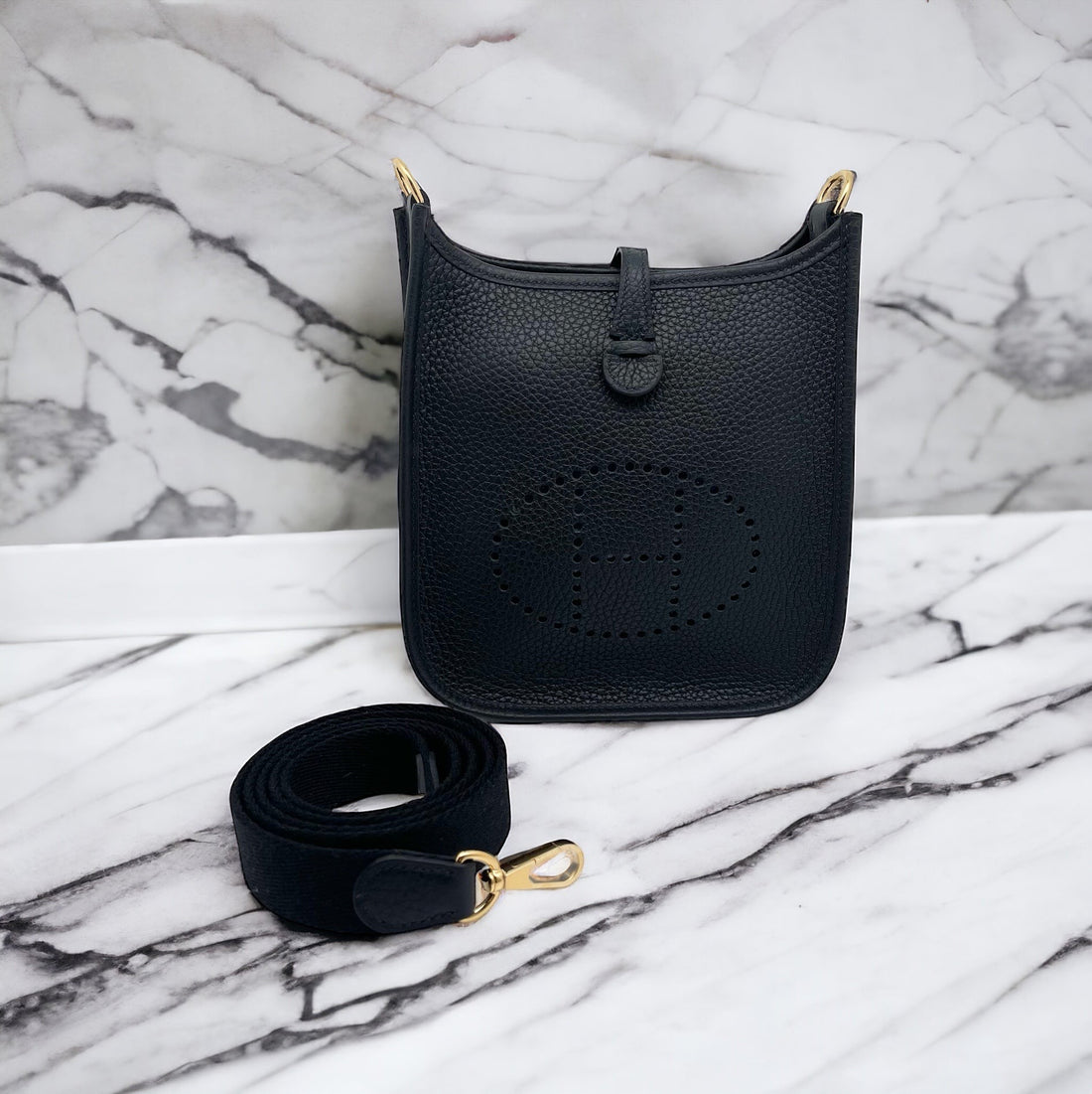 Hermès Evelyne Amazone Black S Bag