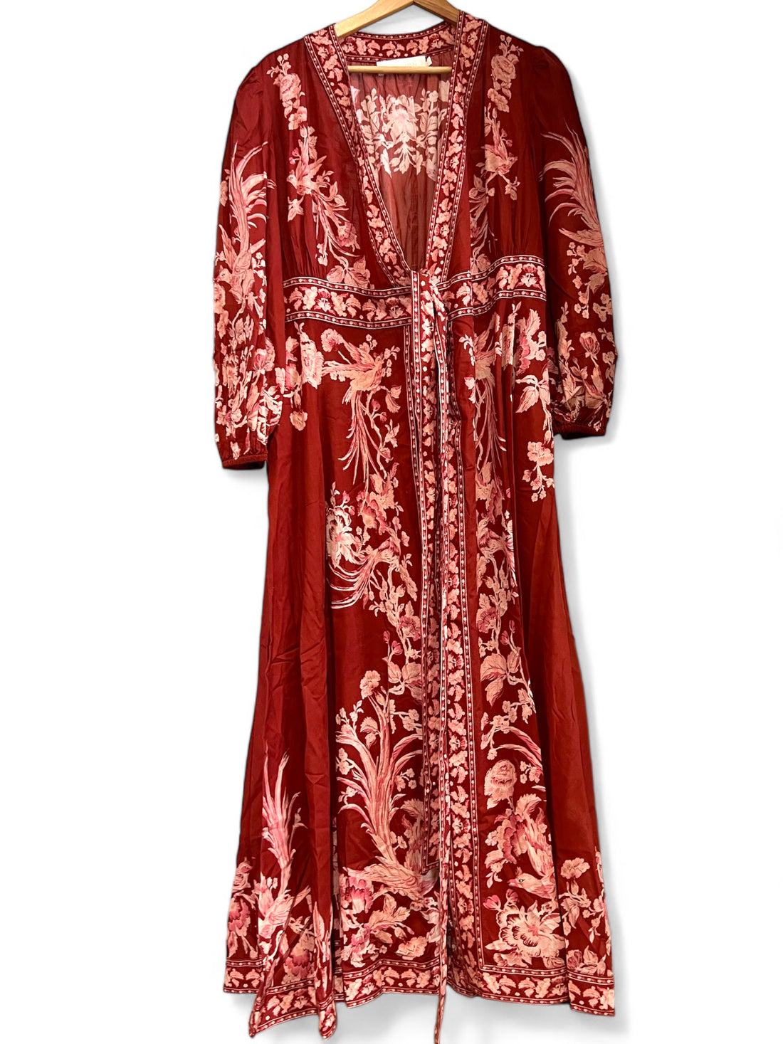 Zimmermann - Robe Longue Rouge T.38