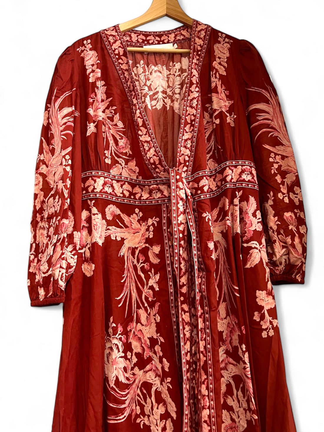 Zimmermann - Robe Longue Rouge T.38