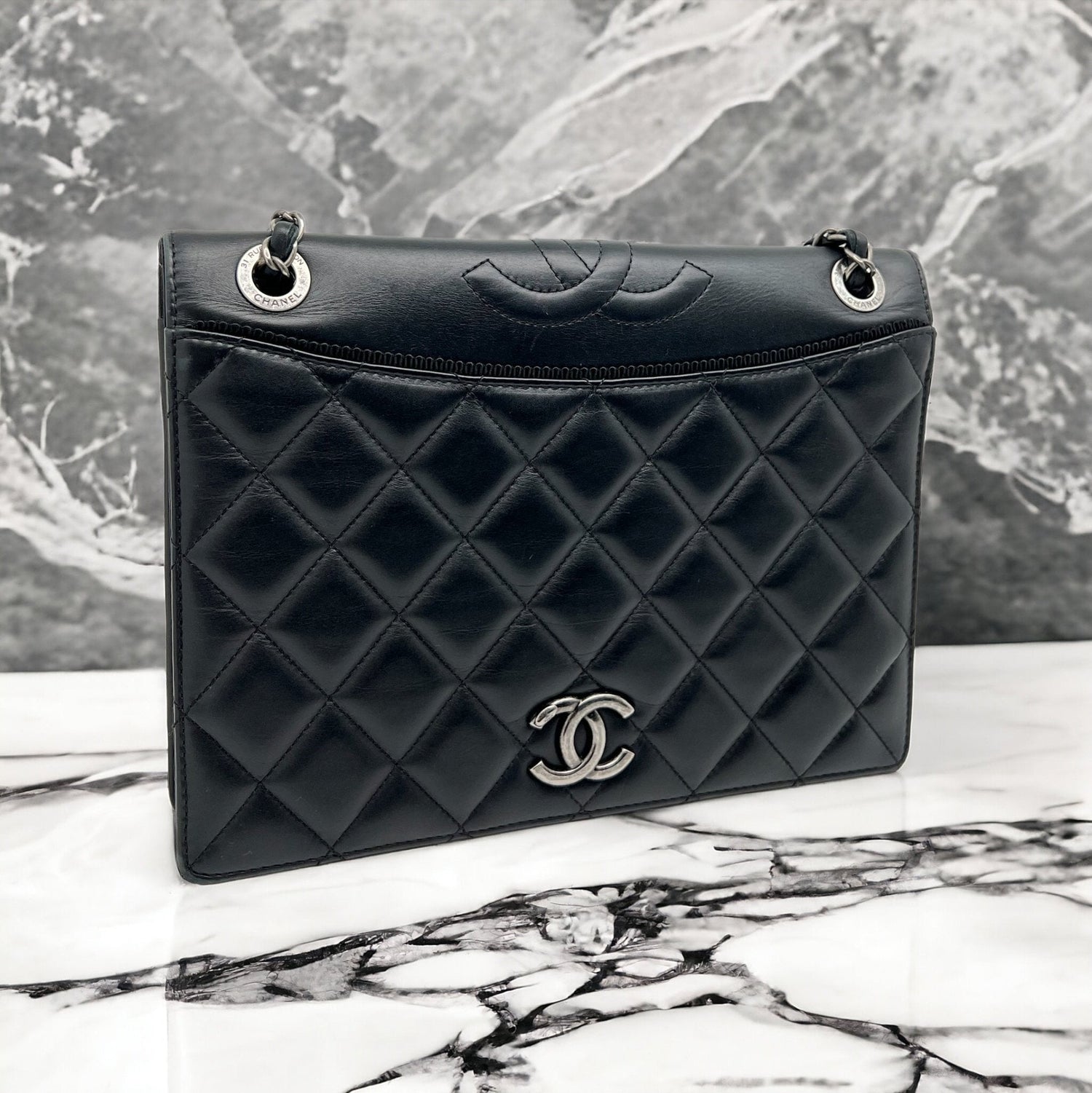 Chanel - Sac à rabat Ballerine