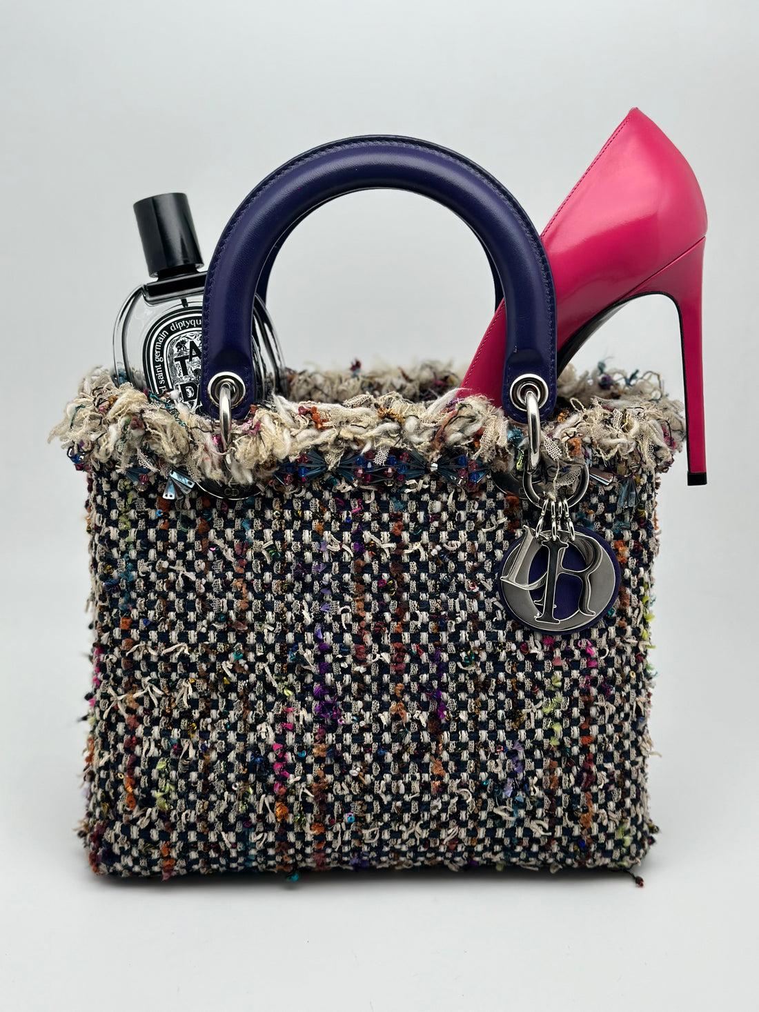 Dior - Sac Lady Dior tweed