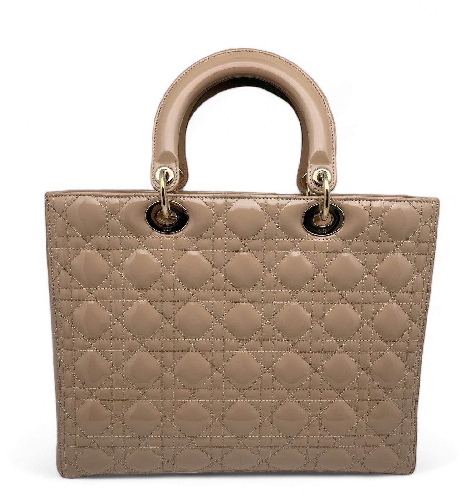 Dior Lady Dior Beige L Borsa