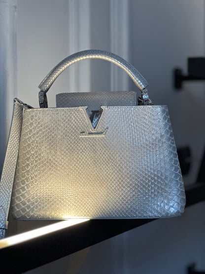 Louis Vuitton - Sac Capucines Python