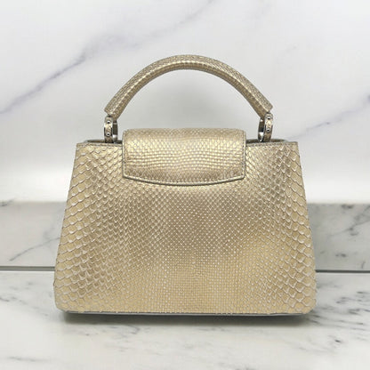 Louis Vuitton - Sac Capucines Python