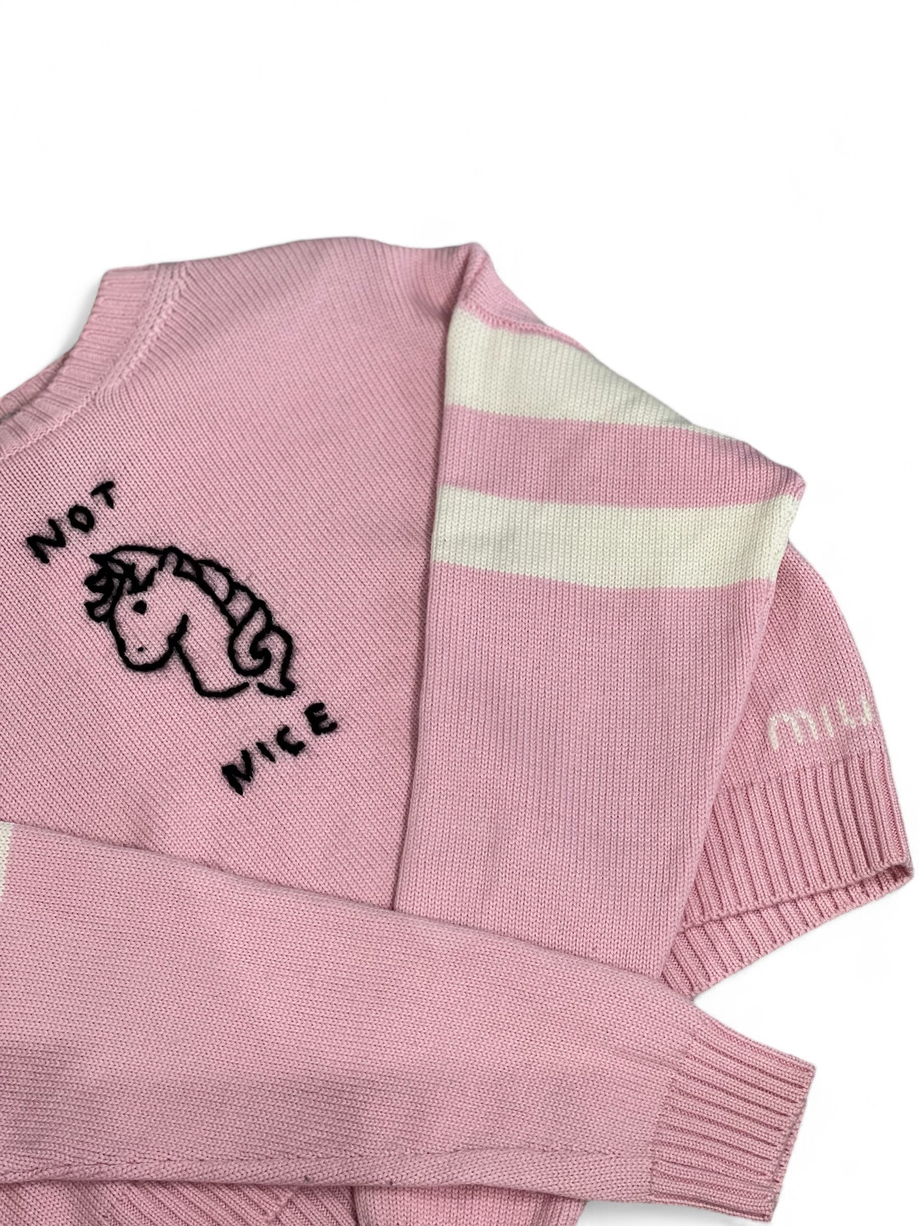 Miu Miu - Pull Licorne