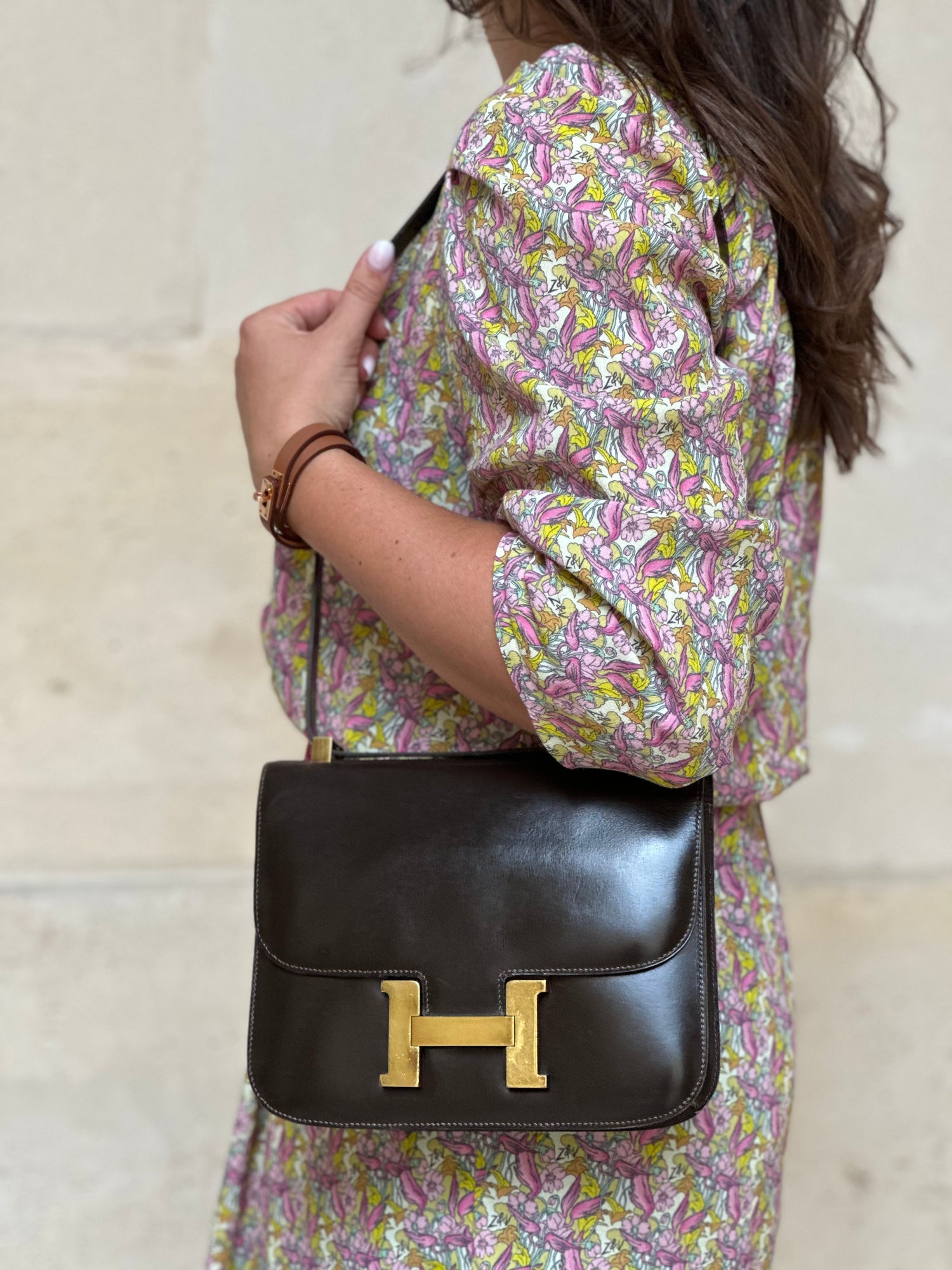 Borsa Hermès Constance Marrone M