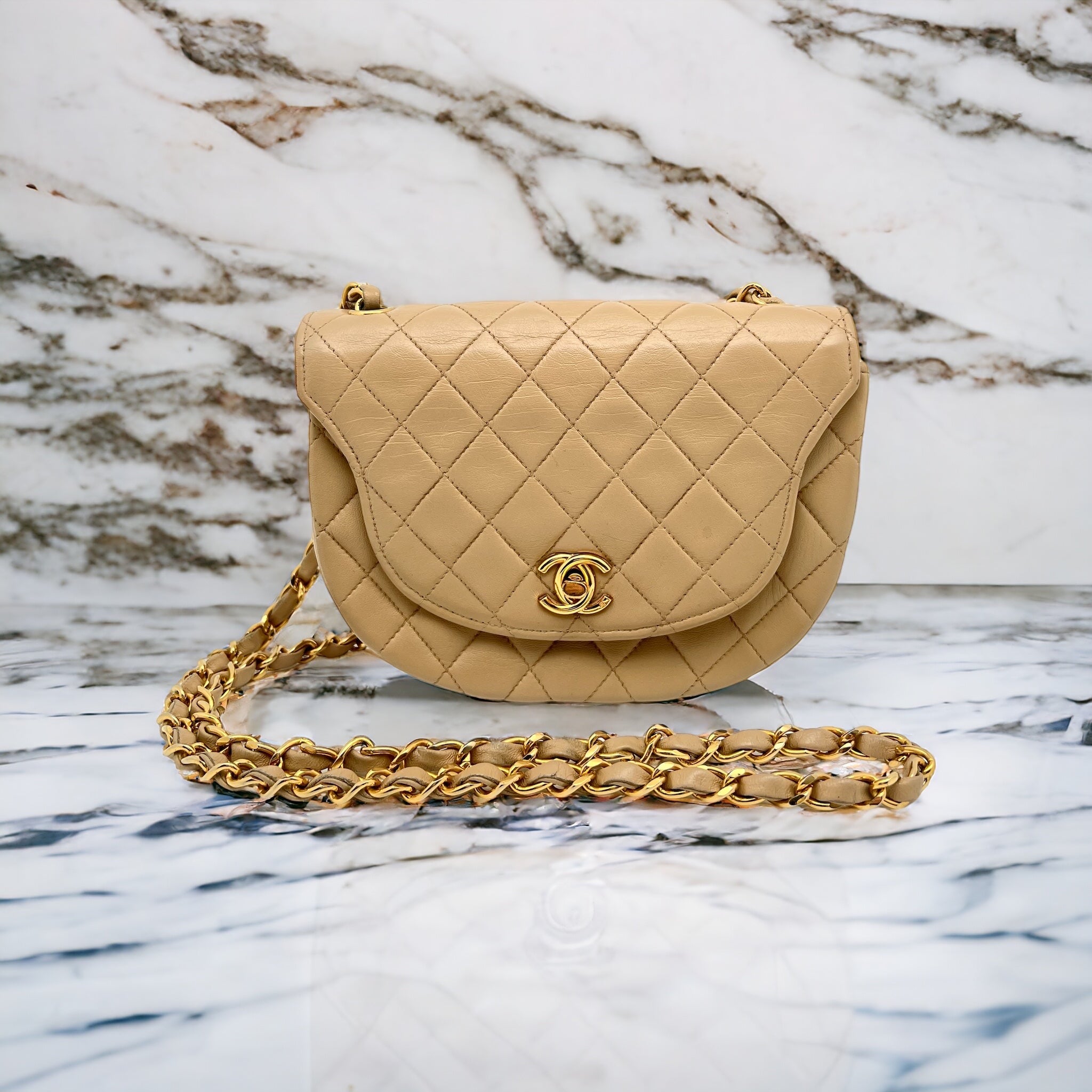 Chanel Shoulder bag Beige S Bag