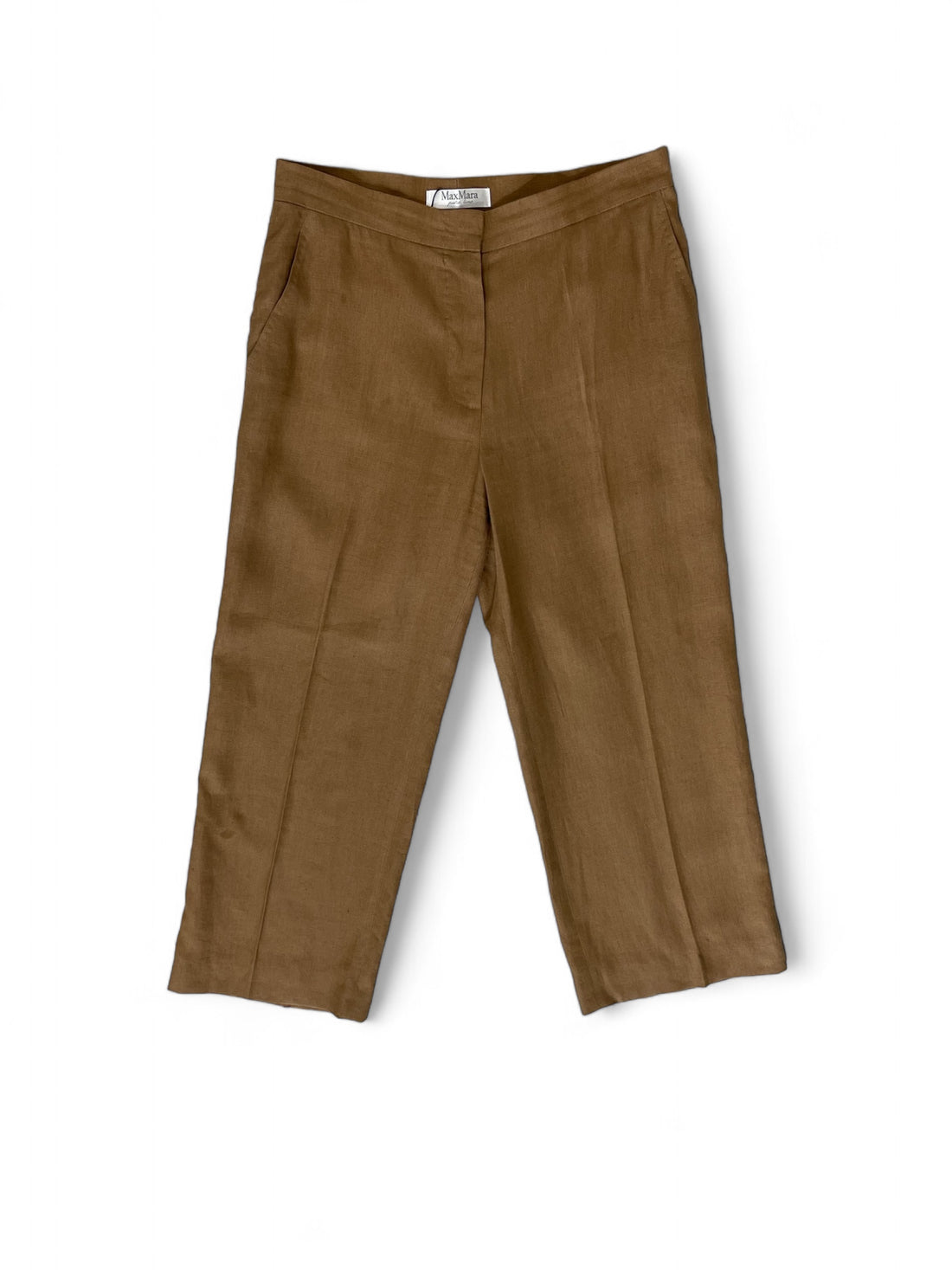 Max Mara - Pantalon en lin T40