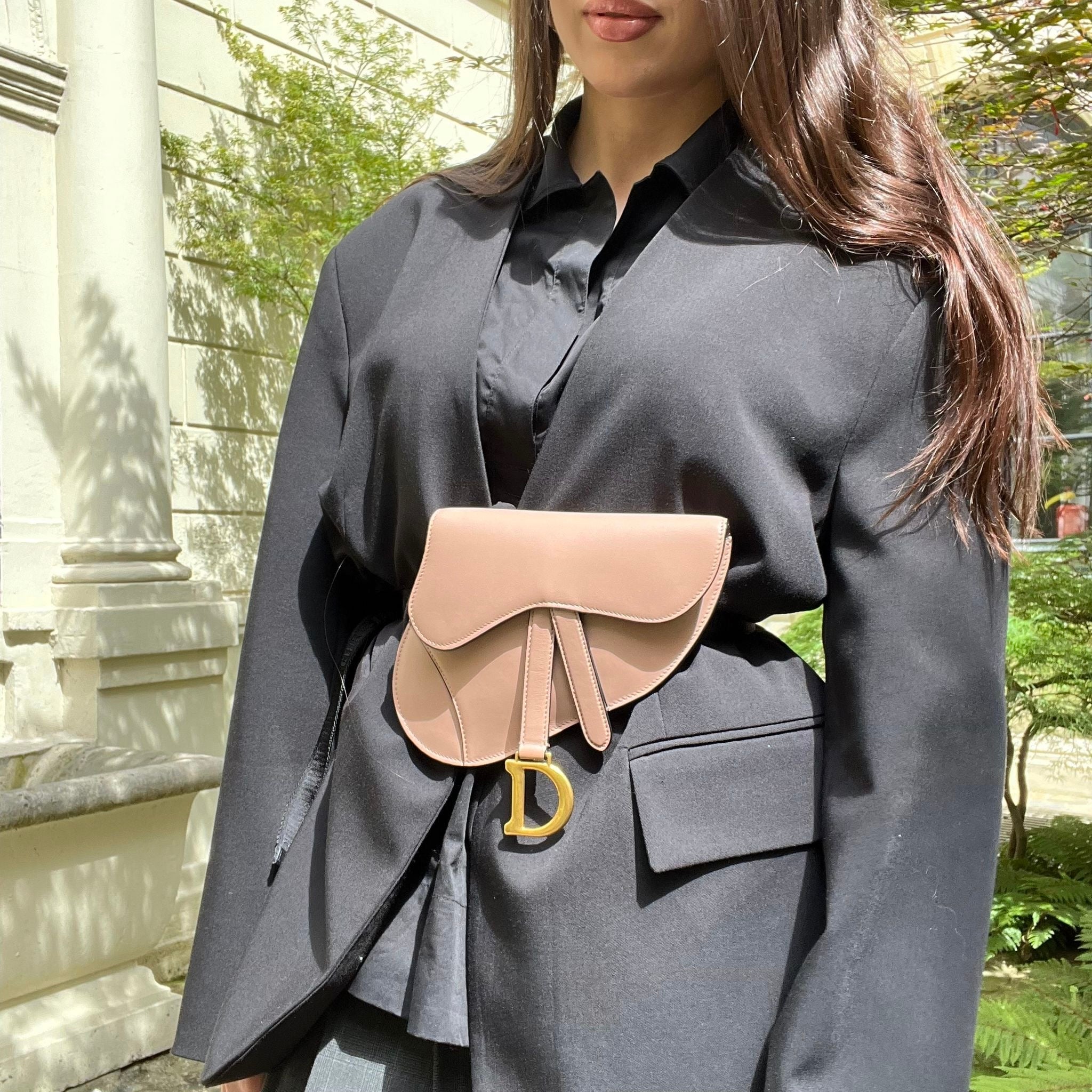 Dior Saddle belt Rose Sac ceinture et sac a dos Les Folies d Eugenie