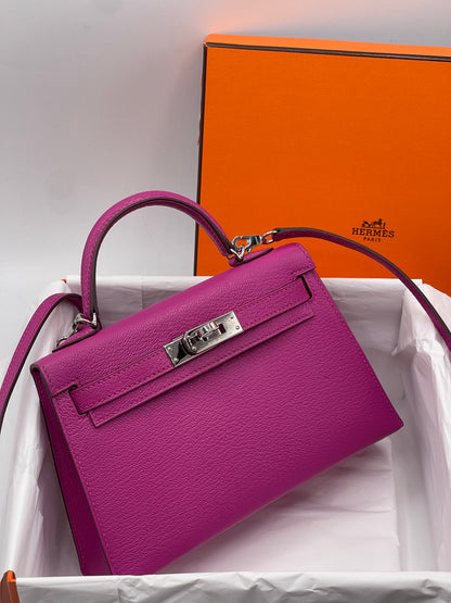 Hermès - Mini Kelly 20 Magnolia