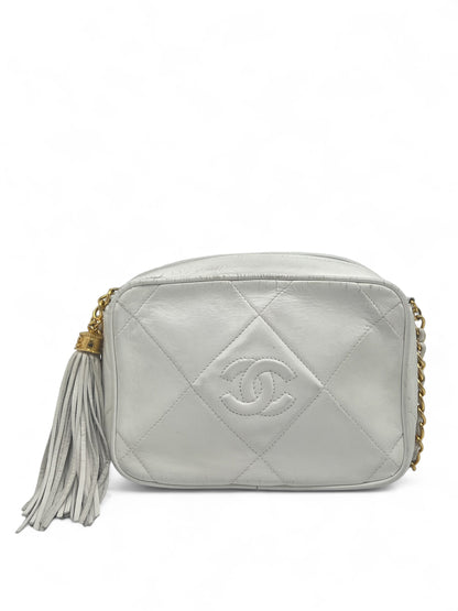 Chanel - Sac camera cuir lisse