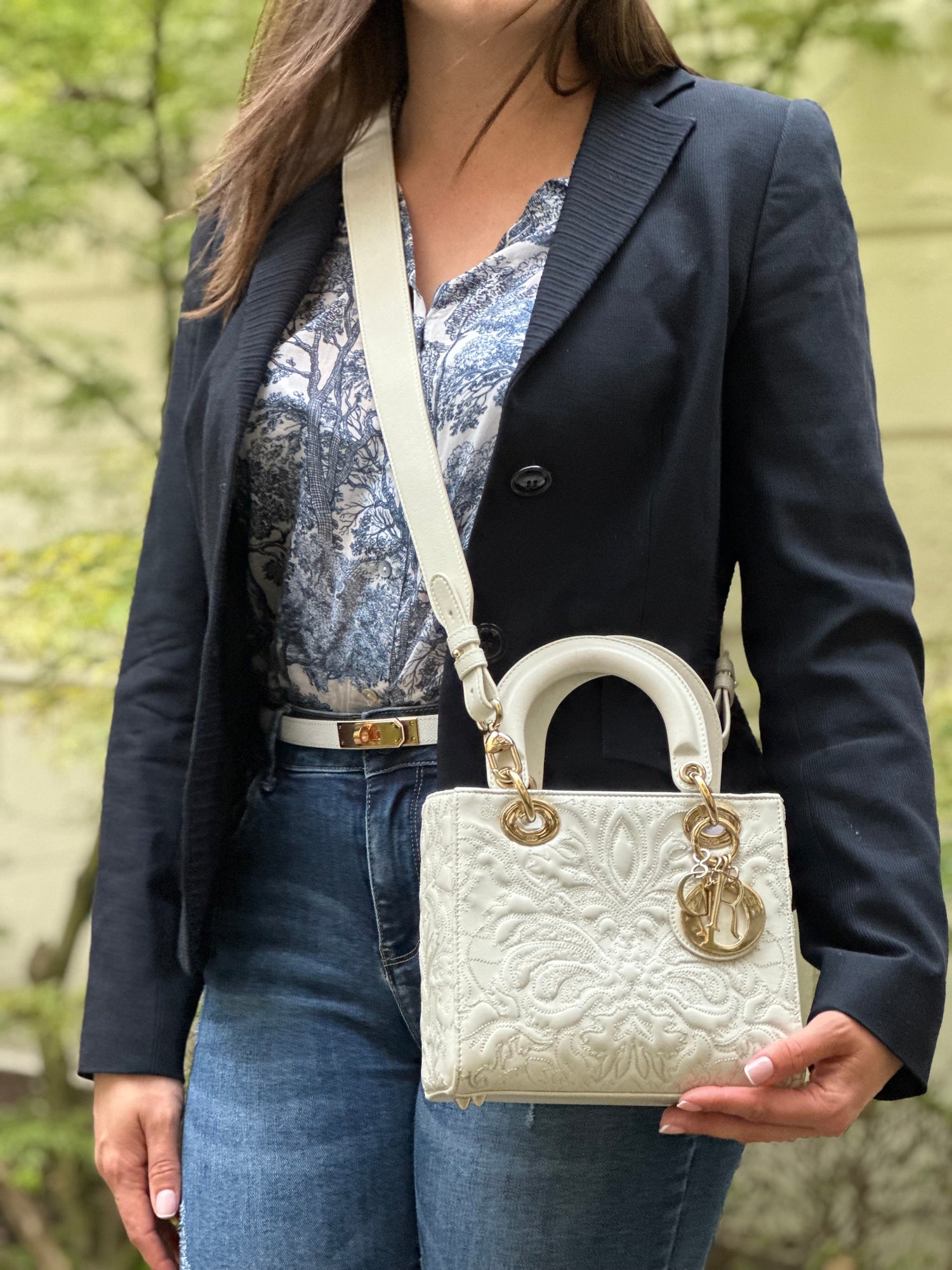 Dior - Sac Lady Dior brodé