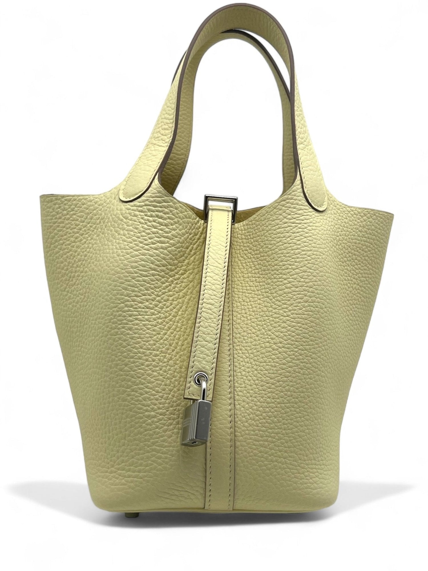 Hermès - Sac Picotin 18 Jaune Milton