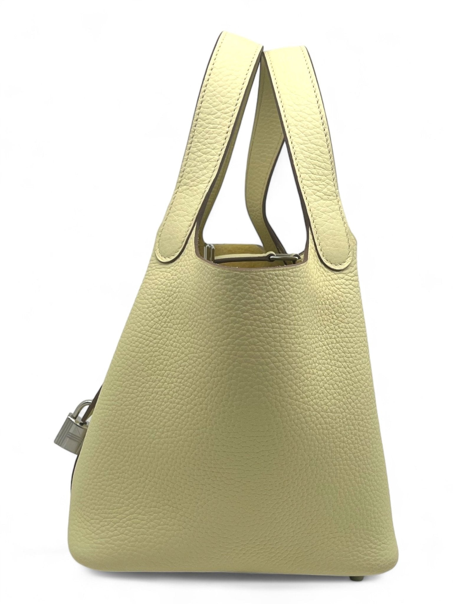 Hermès - Sac Picotin 18 Jaune Milton