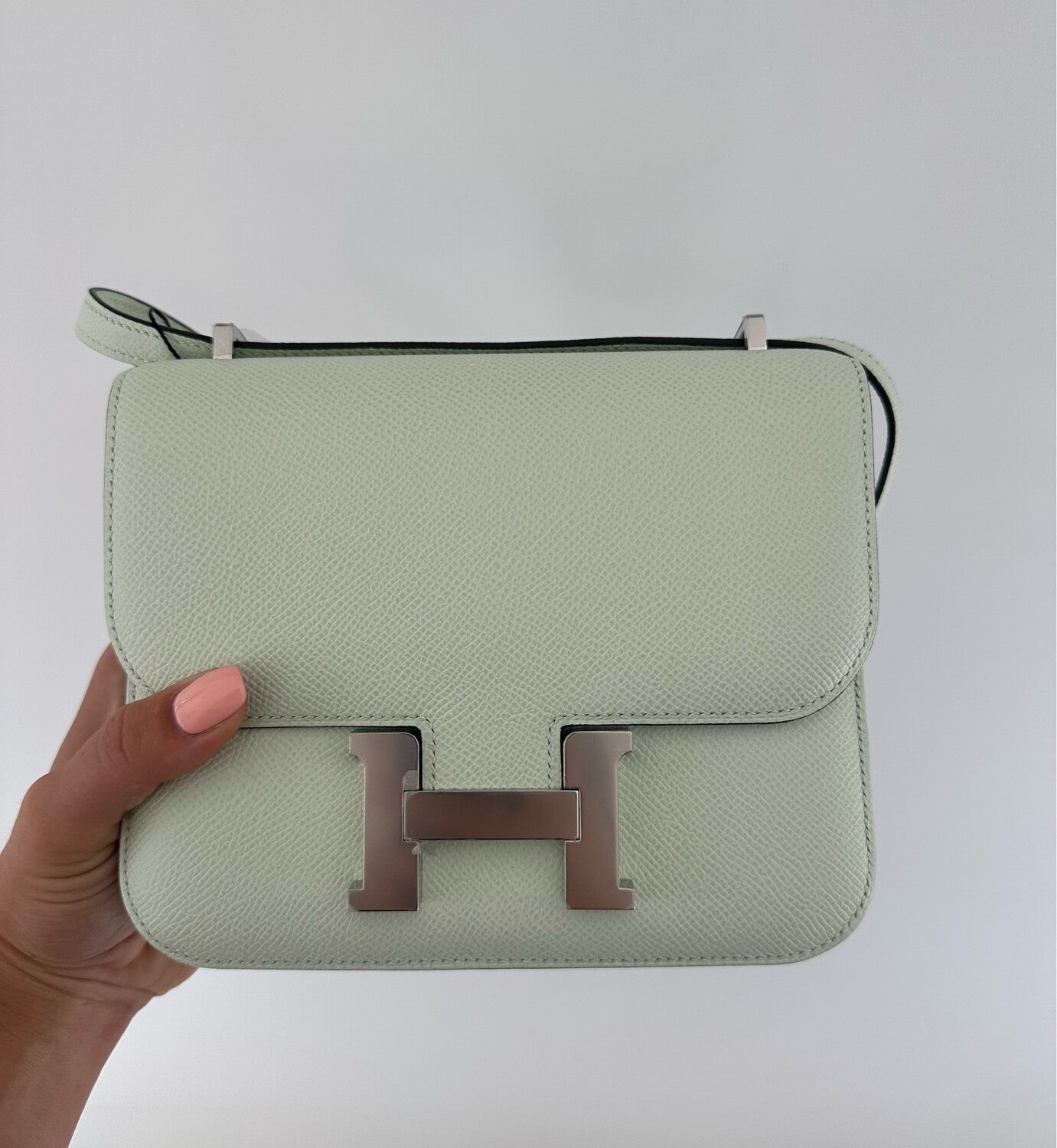 Hermès - Sac Constance Vert Fizz