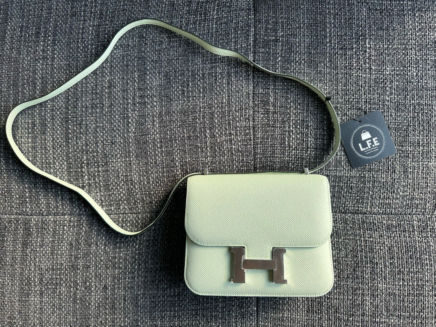 Hermès - Sac Constance Vert Fizz