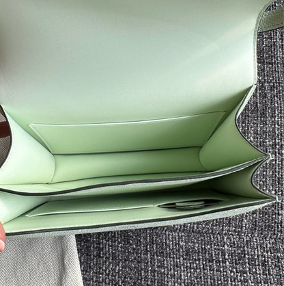 Hermès - Sac Constance Vert Fizz