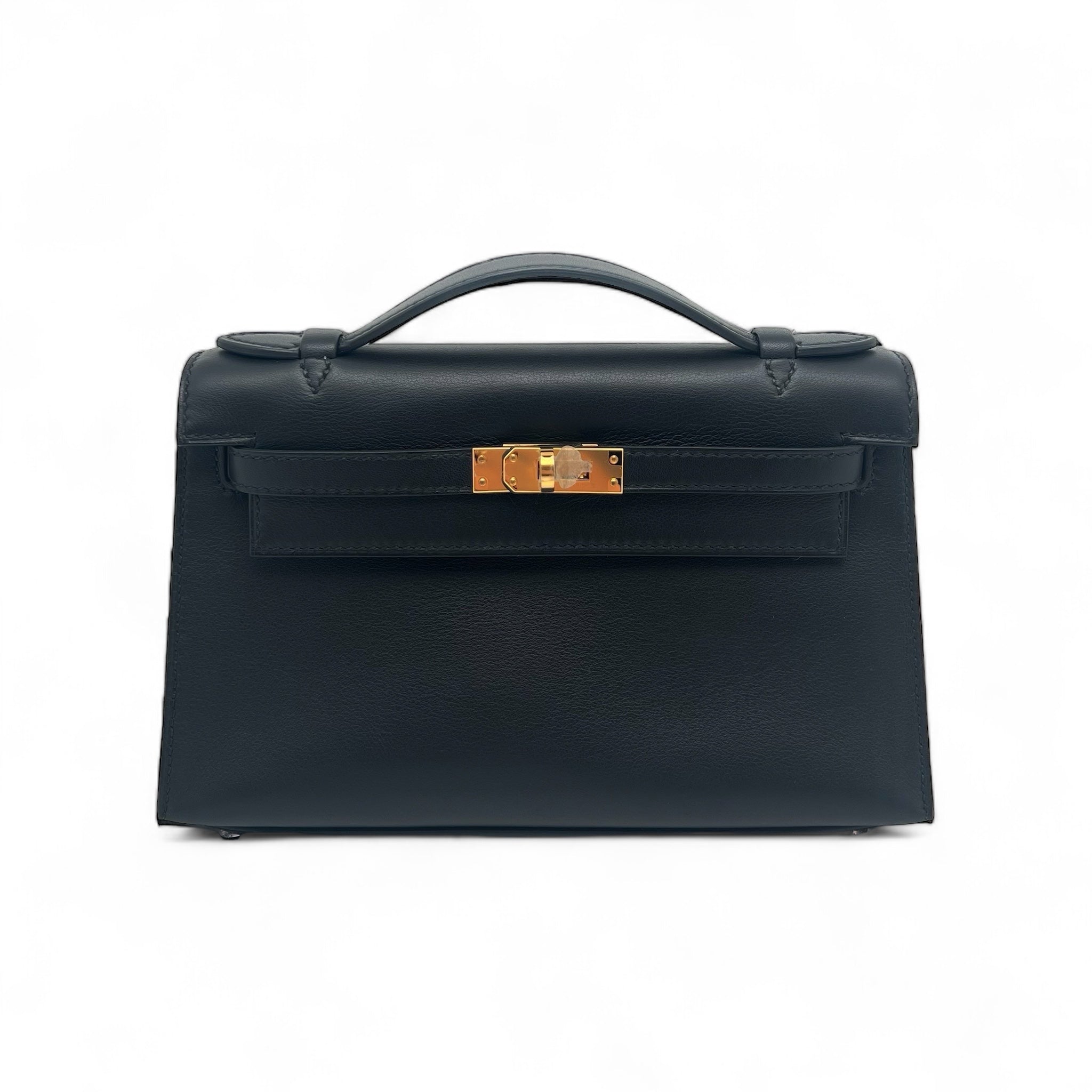 Hermès Kelly Clutch Noir Sac