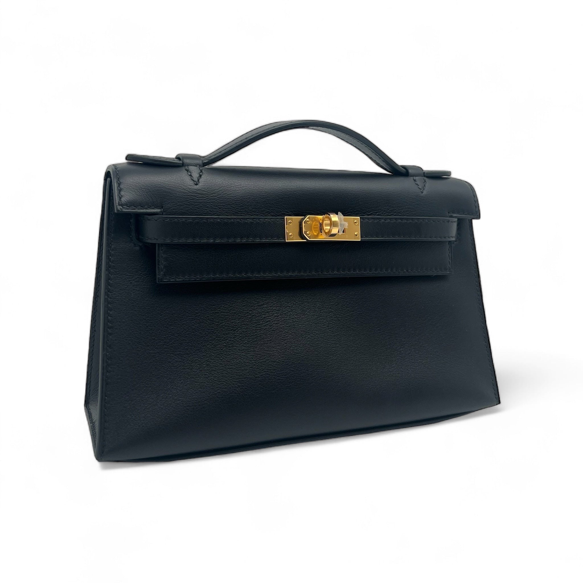 Hermès Kelly Clutch Noir Sac