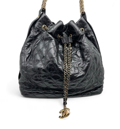 Chanel Einkaufstasche Noir L Sac