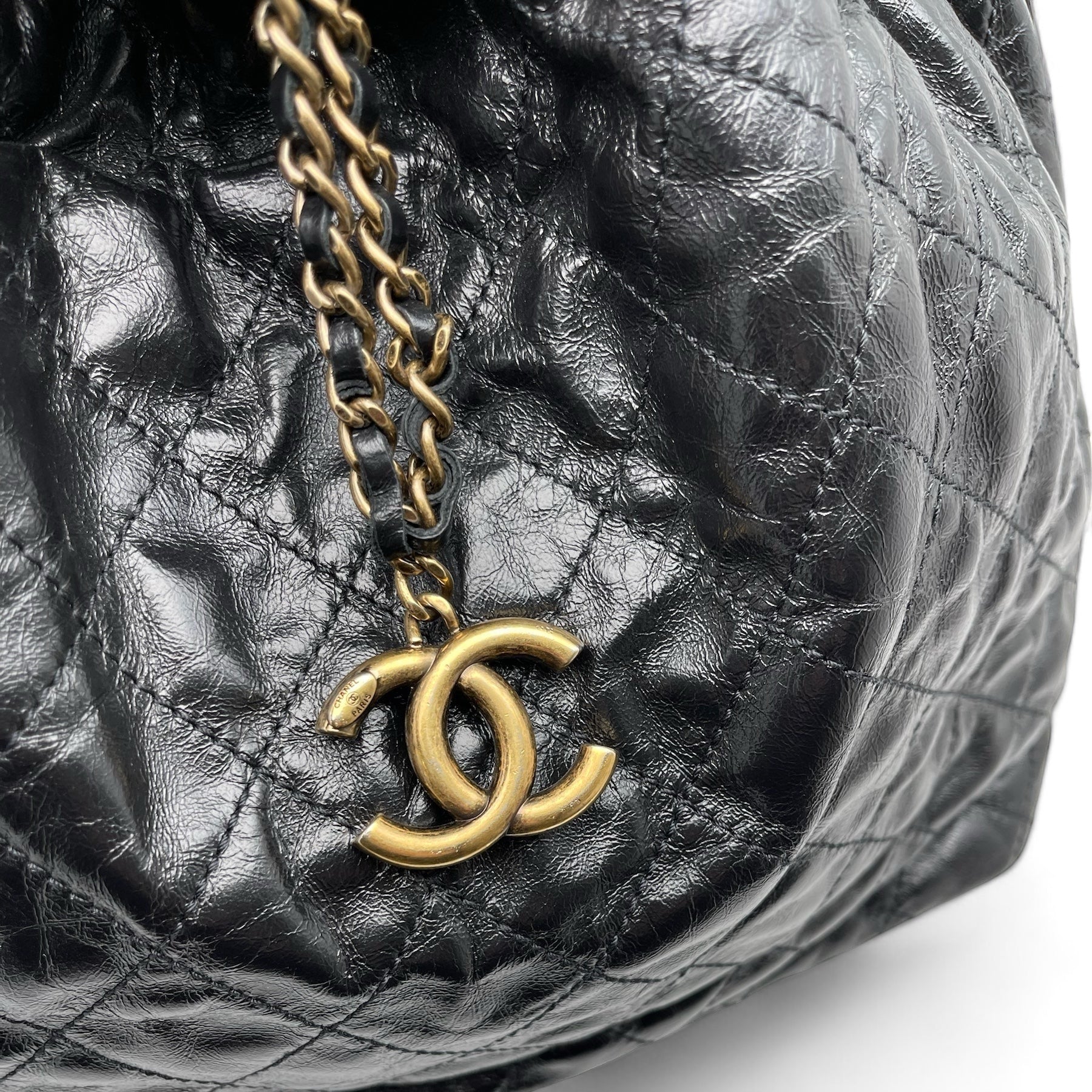 Chanel Einkaufstasche Noir L Sac