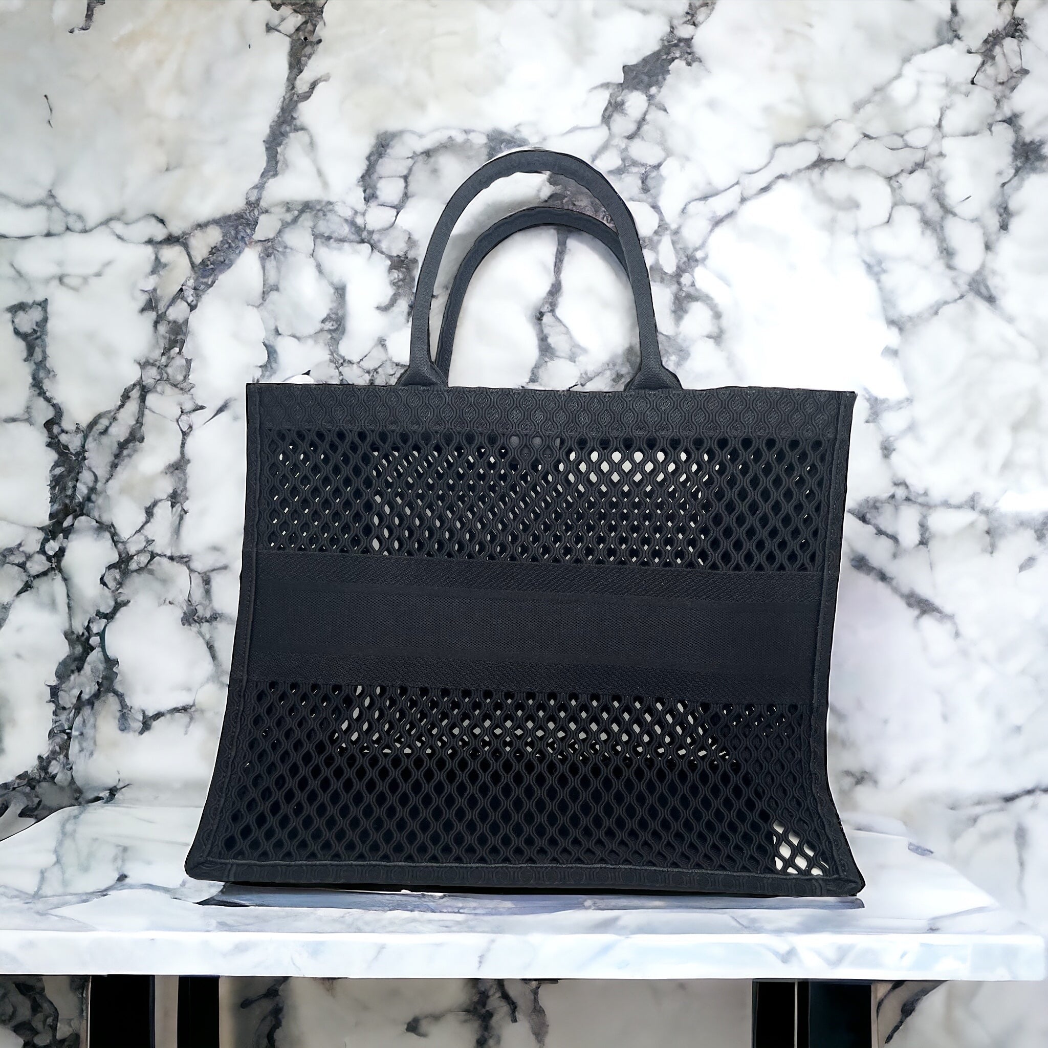 Dior - Cabas Book Tote Black Bag