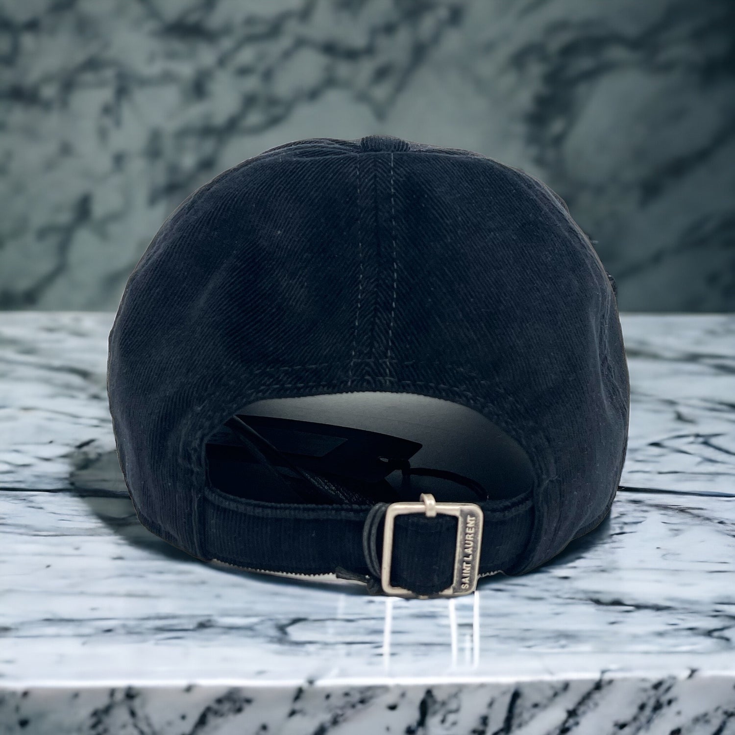 Saint Laurent - Casquette en velours