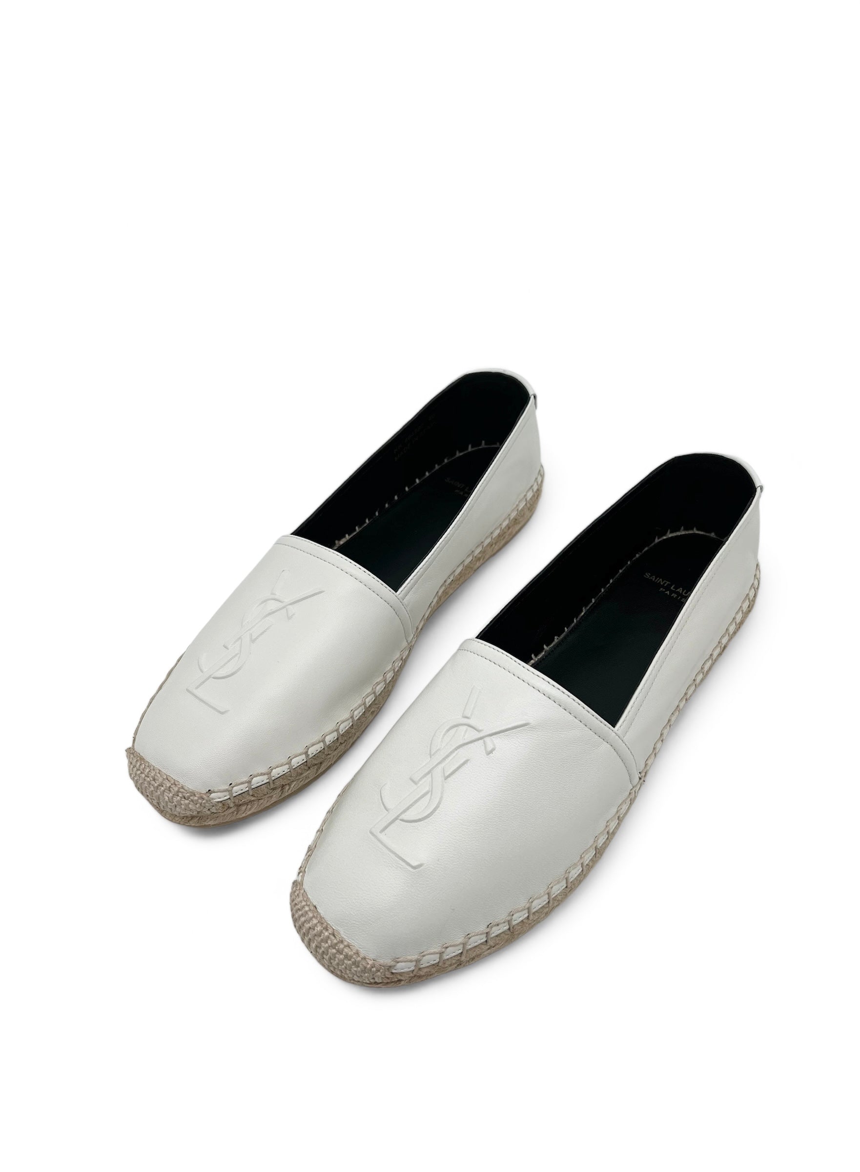 Saint Laurent - Espadrilles Logo Embossé T40