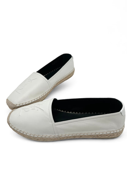 Saint Laurent - Espadrilles Logo Embossé T40