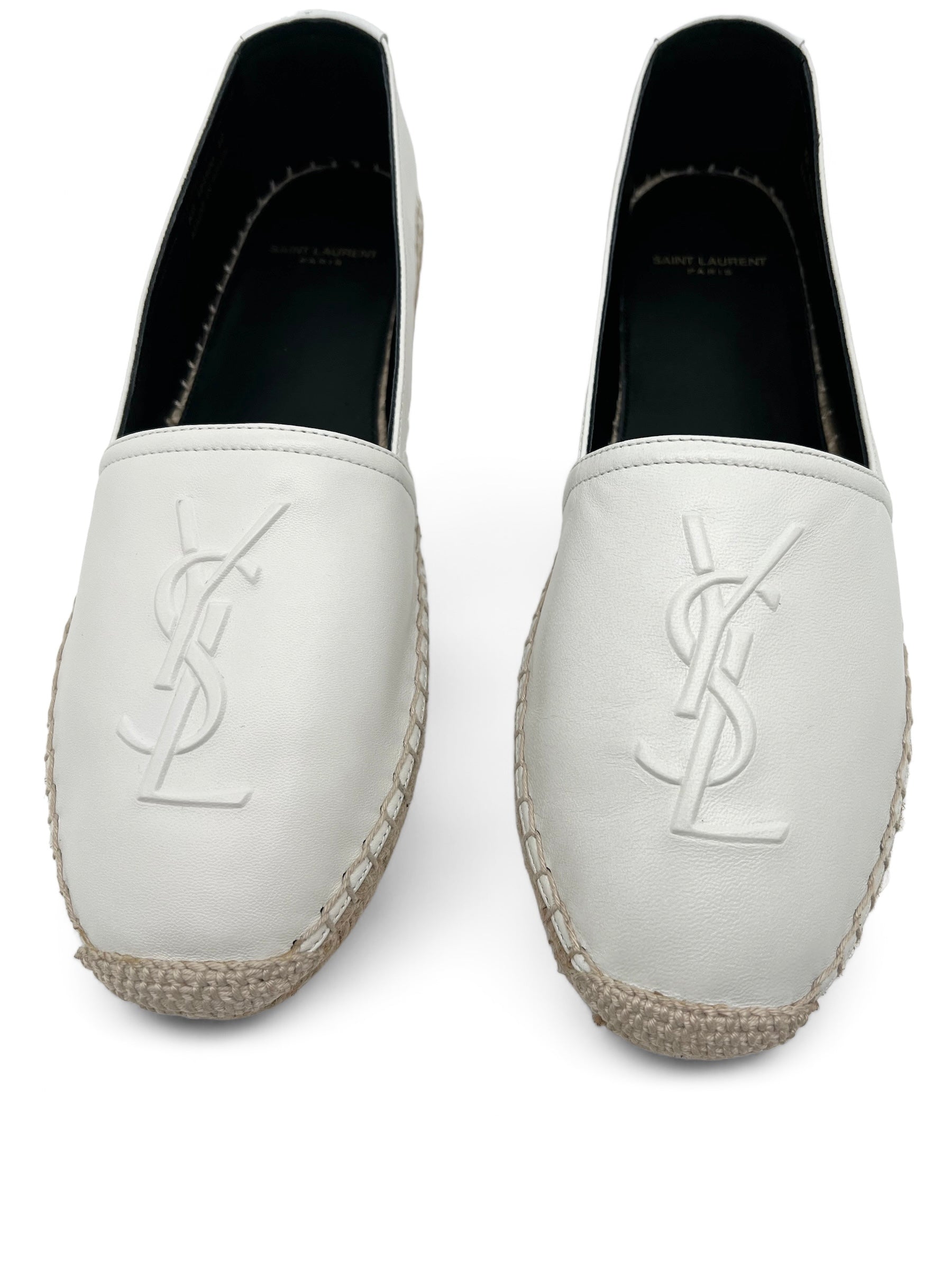 Saint Laurent - Espadrilles Logo Embossé T40