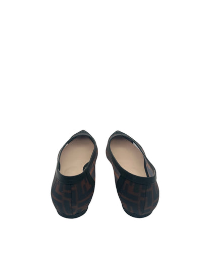 Fendi - Ballerines en mesh T37,5