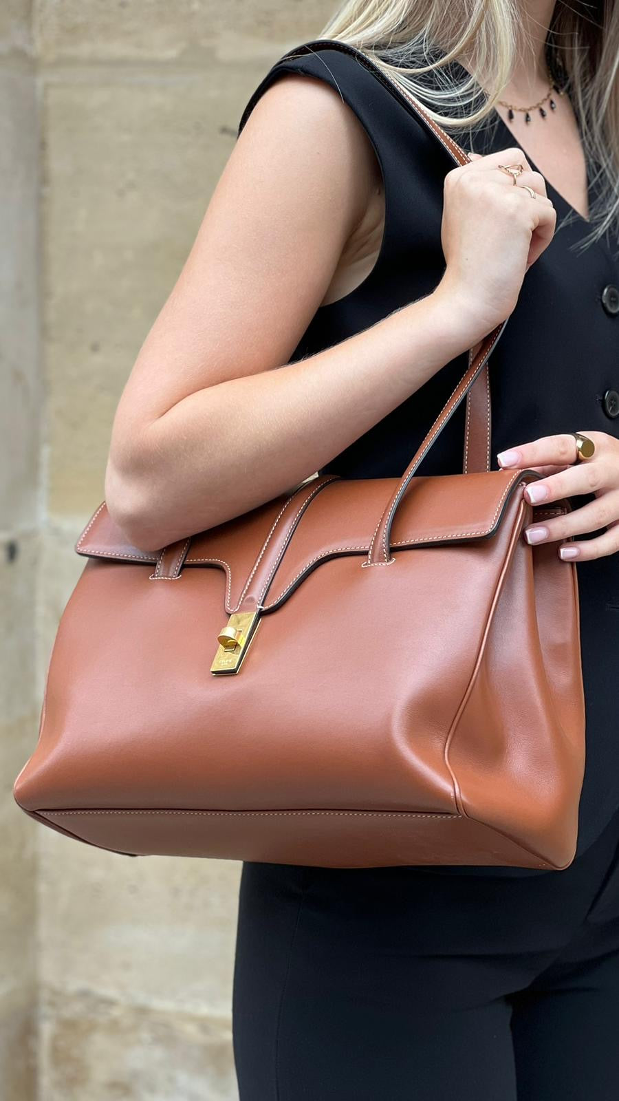 Celine - Sac Soft Tan