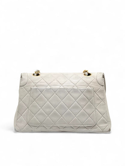 Chanel - Sac Vintage blanc