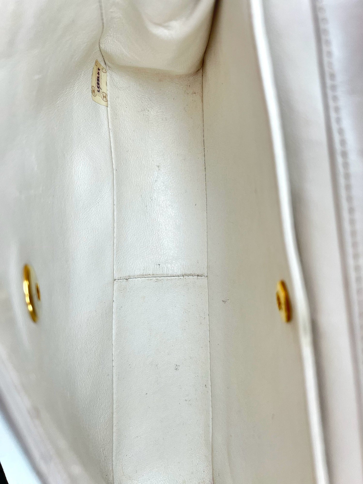 Chanel - Sac Vintage blanc