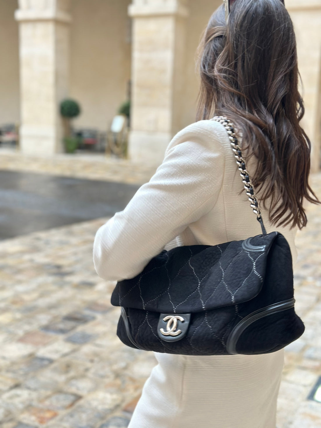 Chanel - Sac en daim