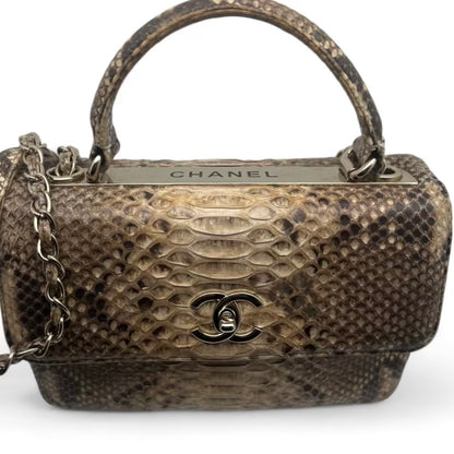 Chanel - Sac Trendy Python