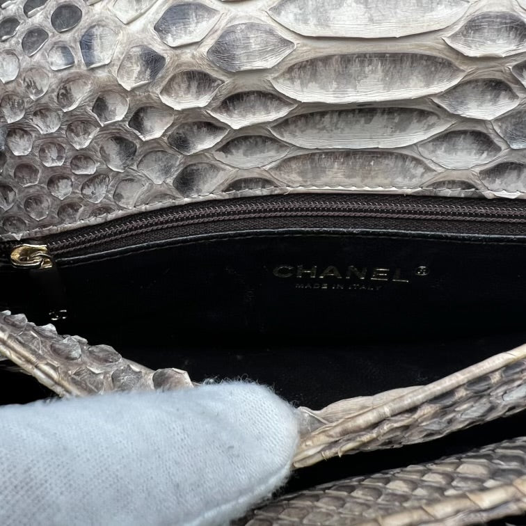 Chanel - Sac Trendy Python