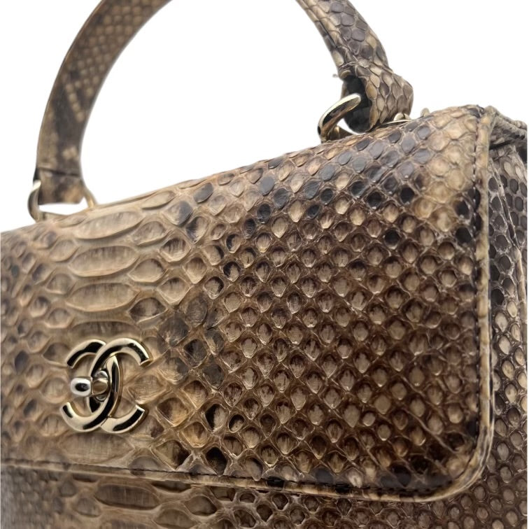 Chanel - Sac Trendy Python