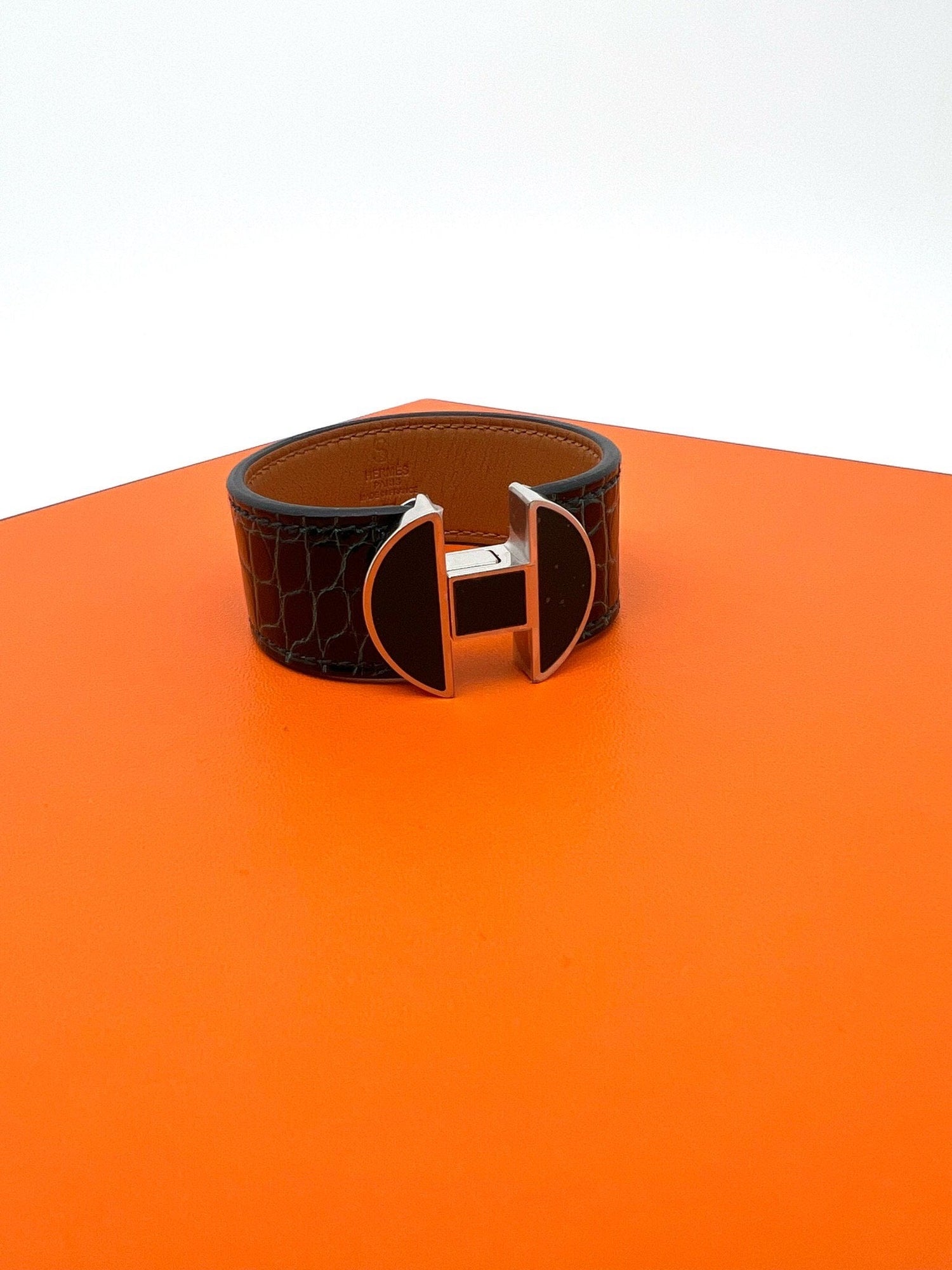 Hermès - Bracelet Alligator T.S