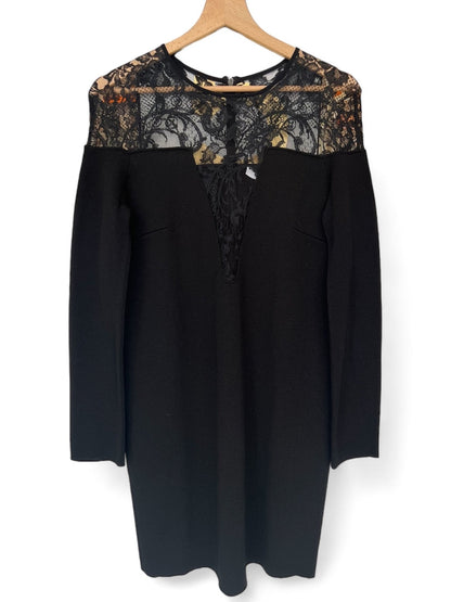 Givenchy - Robe noire dentelle T.38