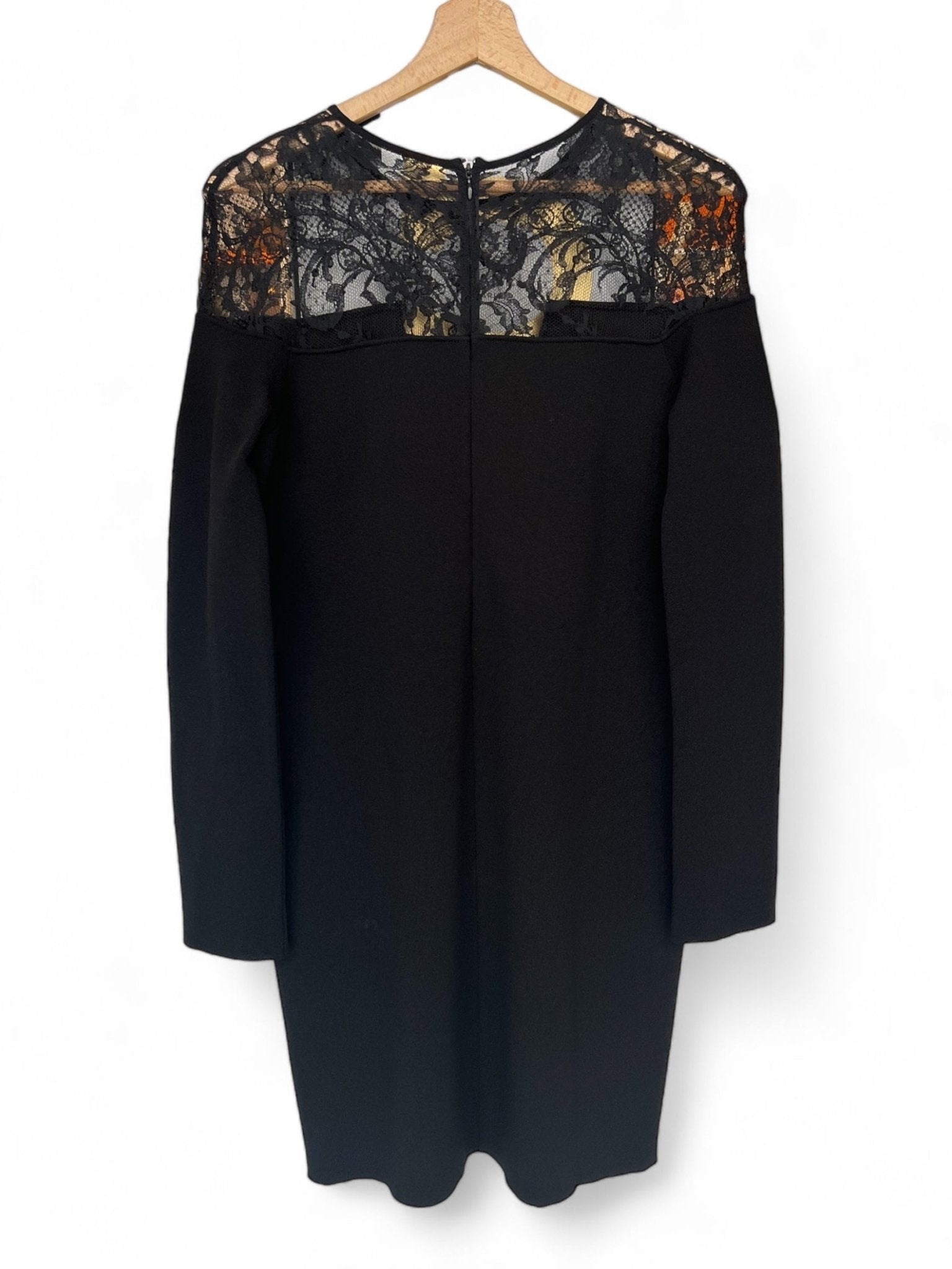 Givenchy - Robe noire dentelle T.38