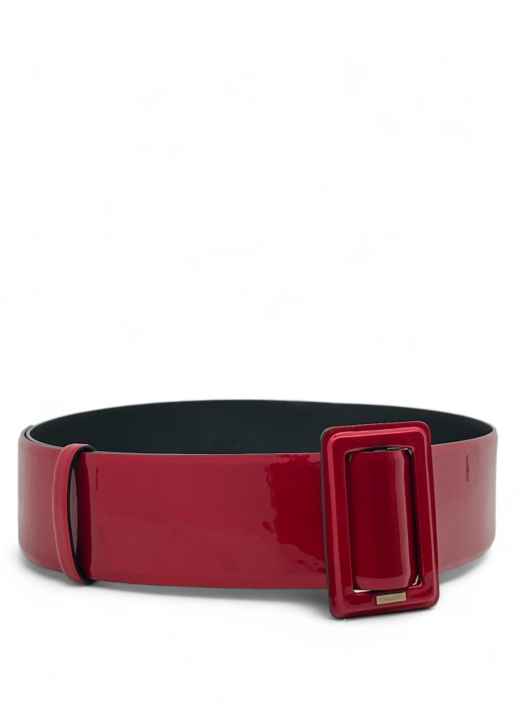 Chanel - Ceinture cuir verni T40