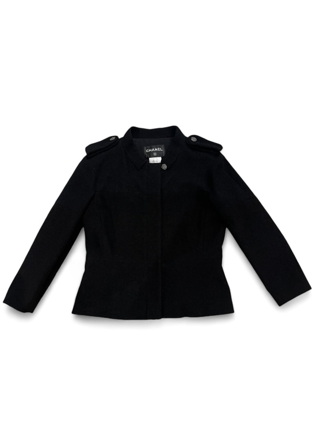 Chanel - Veste en laine T40